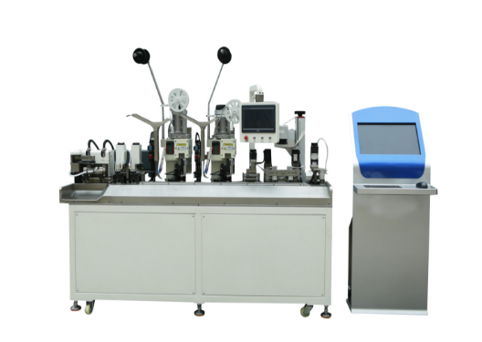 全自动双端穿号码管打端热缩一体机（设备型号：TYDC-JH-02）